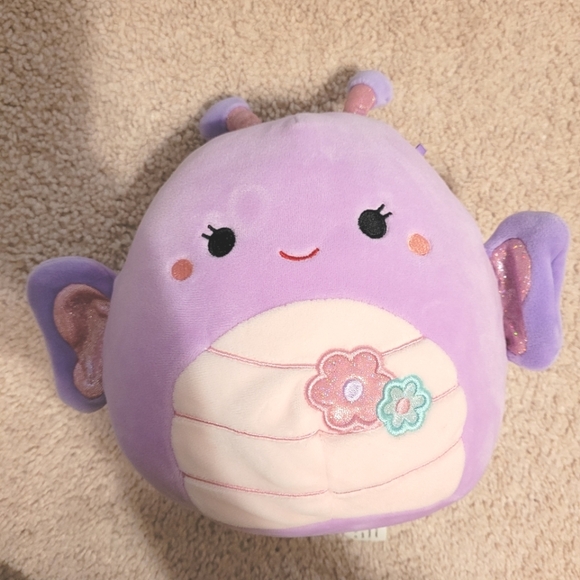 Squishmallow Brenda the Butterfly Plush Toy, Super Soft Plush Stuffe - Picture 1 of 3